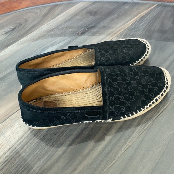 Gucci GG logo Suede espadrille - Picture 3 of 9